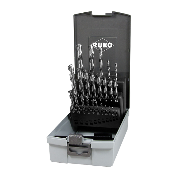 RUKO TAPPING DRILL SET HSS-G