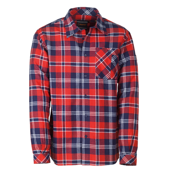 KAPRIOL Men's Redwood Plaid Shirt
