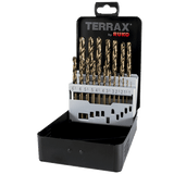 TERRAX Drill Set - 19 Pieces